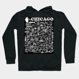 Chicago Map Hoodie